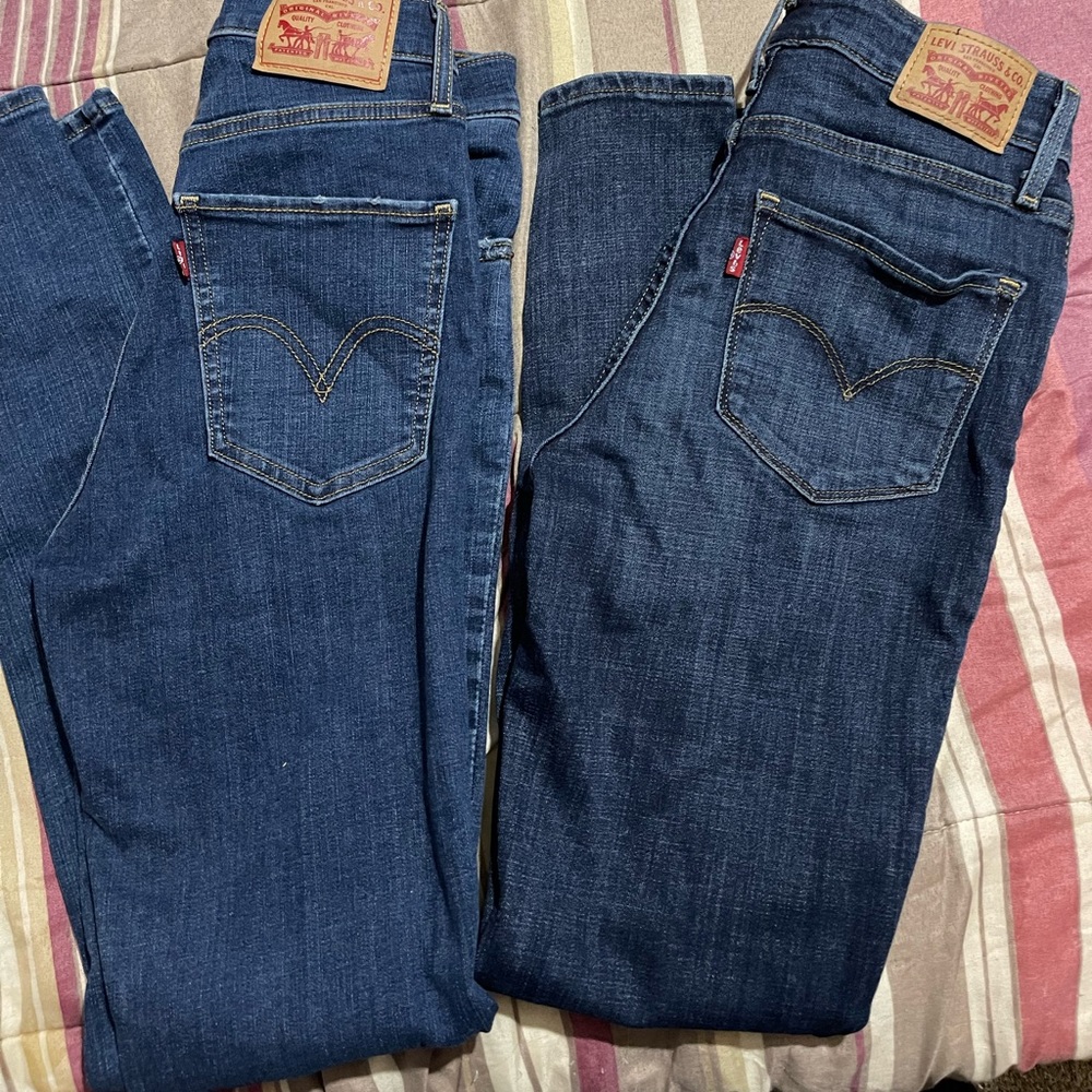 Levi’s high rise jeans